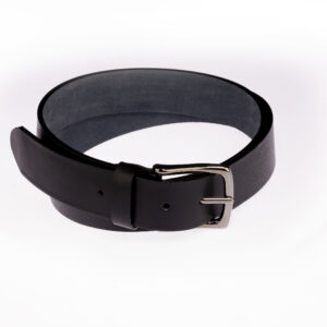 Cintura Uomo 40 mm — Vacchetta Nera